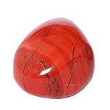 Roter Jaspis-Heilkristallsteine, 1,25–2,0 Zoll, große Reiki-Heilsteine, natürlich getrommelte, polierte Steine für Energie-Hexerei-Therapie-Meditation