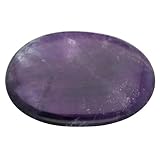 Amethyst Scheibenstein | Handschmeichler Taschenstein | Hochwertiger Edelstein Lebensquelle Plus