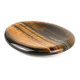 Ouubuuy | 100% Natursteine Tigerauge Steine | Kristalle Heilsteine | für Chakra & Meditation | Entspannenden Geist Steine |-Worry Stone