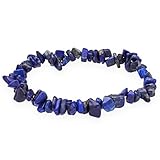 Lebensquelle Plus Lapislazuli Splitterarmband | Hochwertiges Edelstein Armband