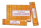 Goloka Nag Champa Räucherstäbchen, 16 Grms x 12 Schachteln