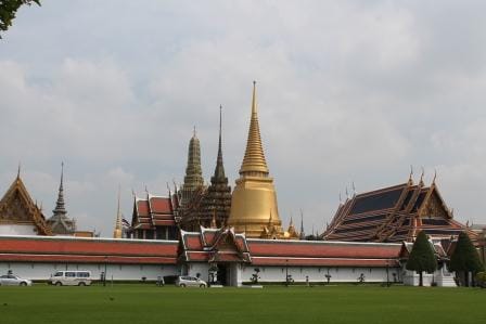 Der Königspalast (Grand Palace) in Bangkok